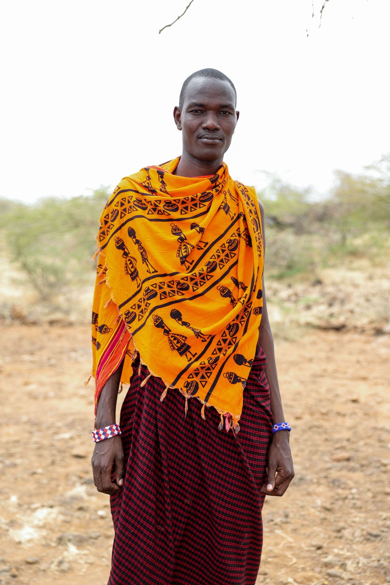 Simon, a believer in the Maasai tribe in Kenya.