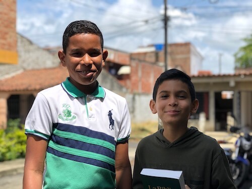 Abel, 11, and Yoangel, 14, are two of the millions of people affected by the Venezuelan refugee crisis.