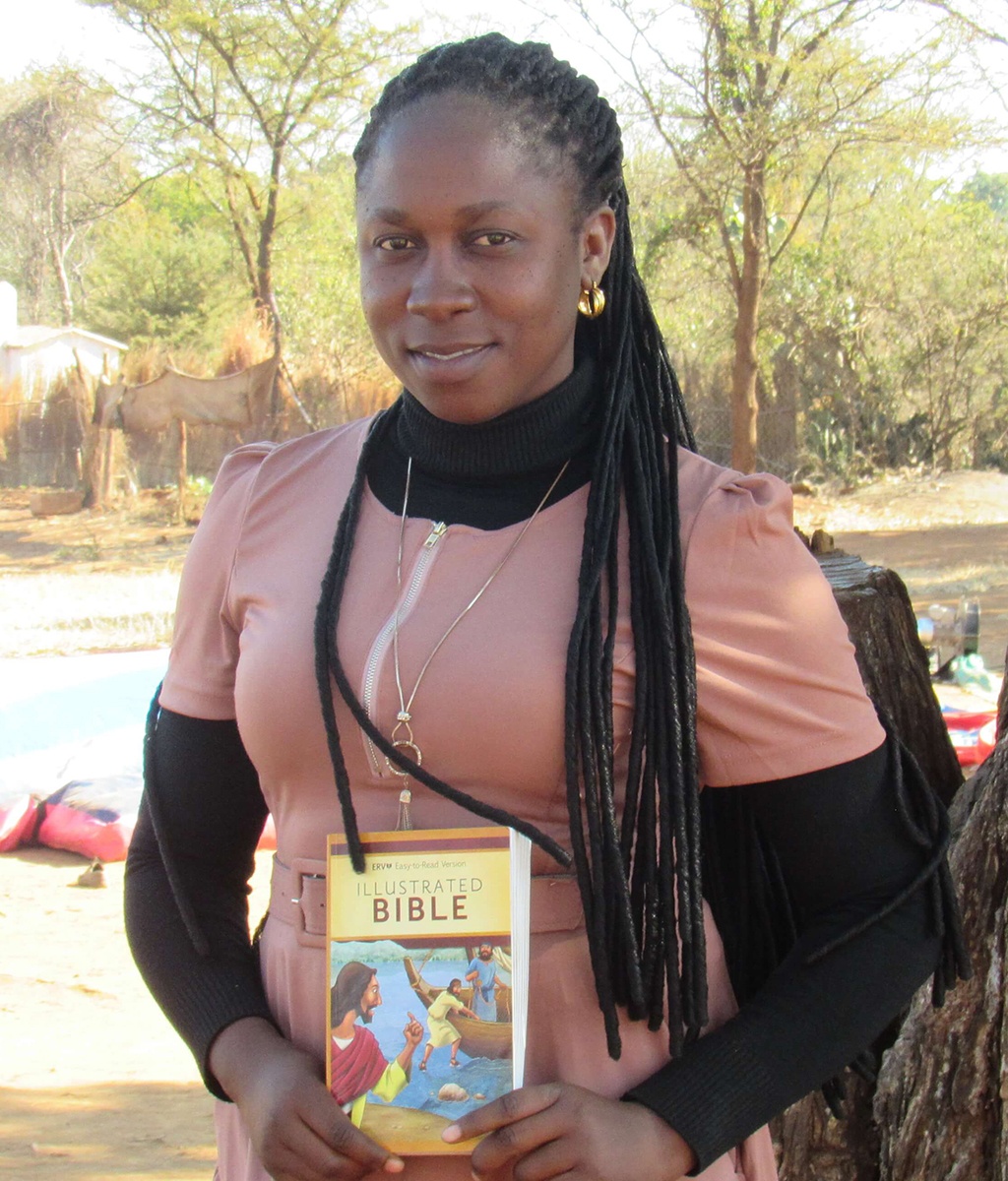 Yvonne in Zimbabwe.