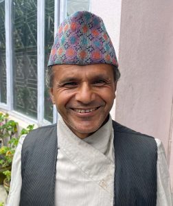 Nepal man smiling