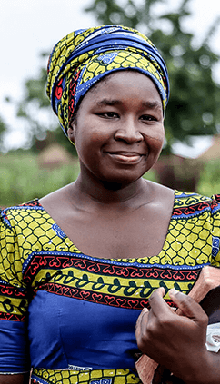 Ghana Woman Holding A Bible