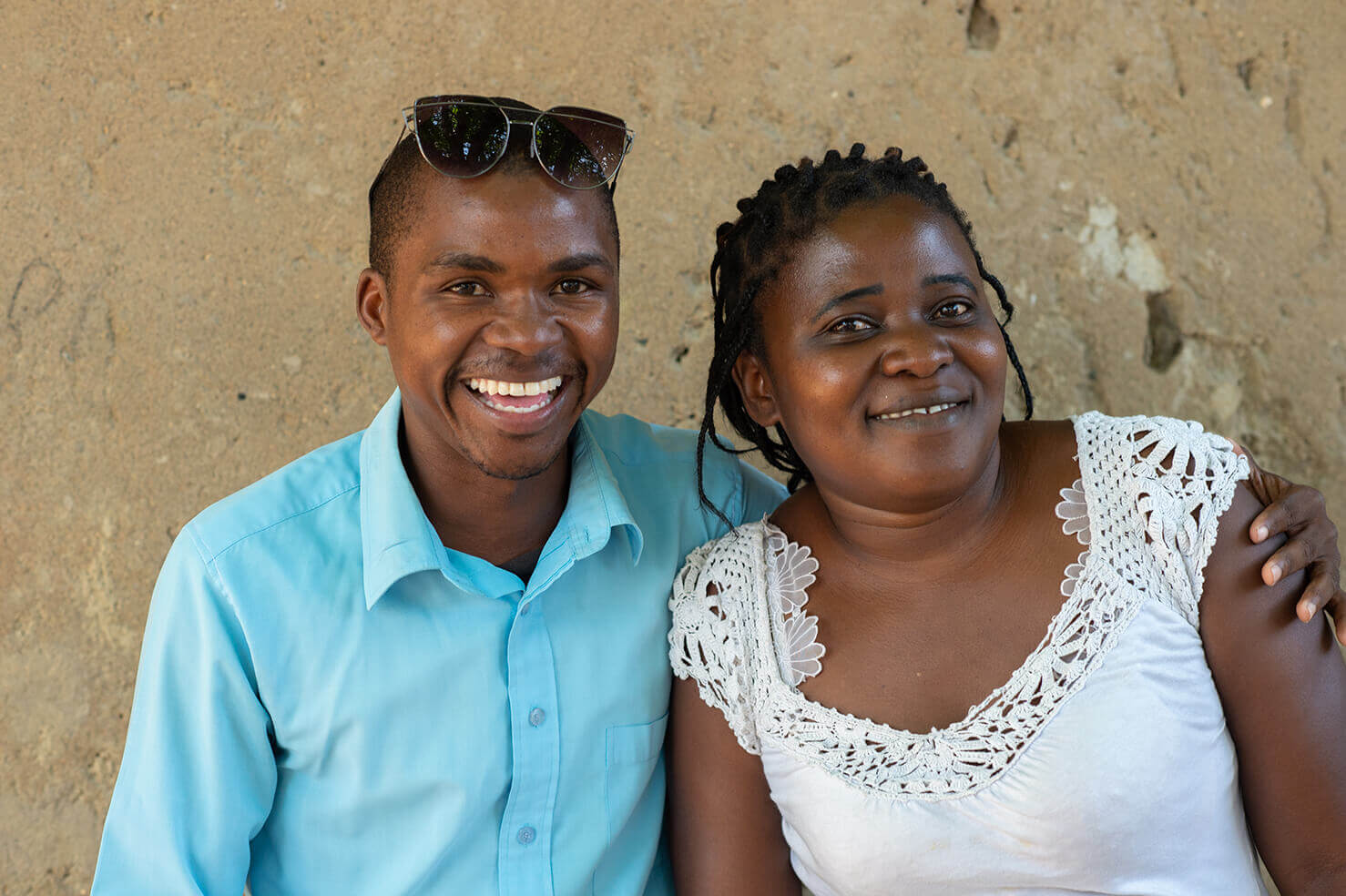 Pastor Tozhuto and his wife