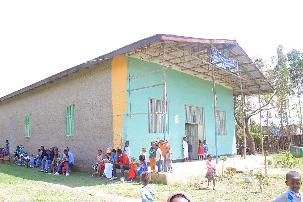 A Church In Bonosha, Ethiopia