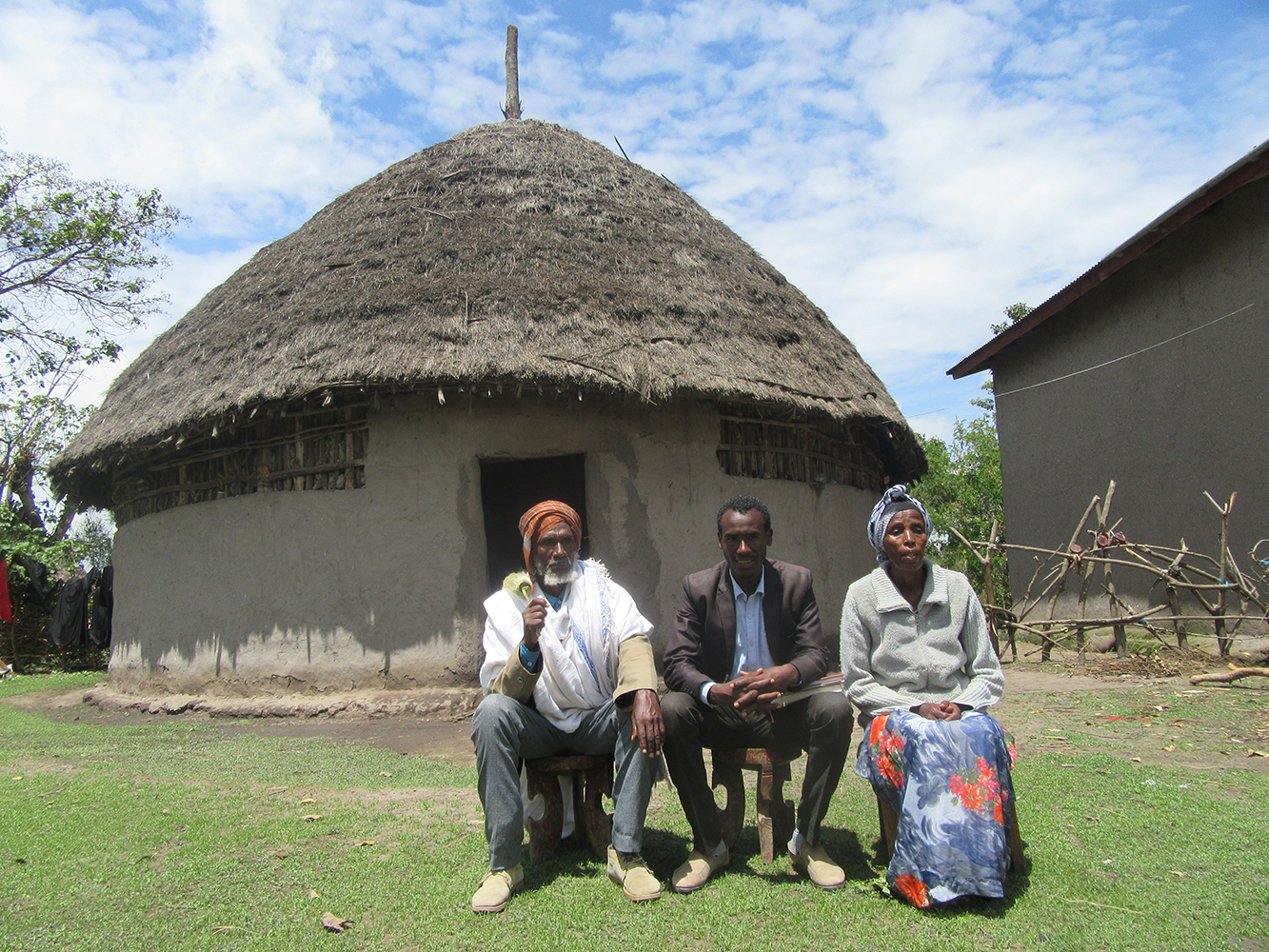 Dereje At Home With His Muslim Parents