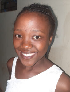 Smiling Portrait Of 16 Year Old Njabulo.