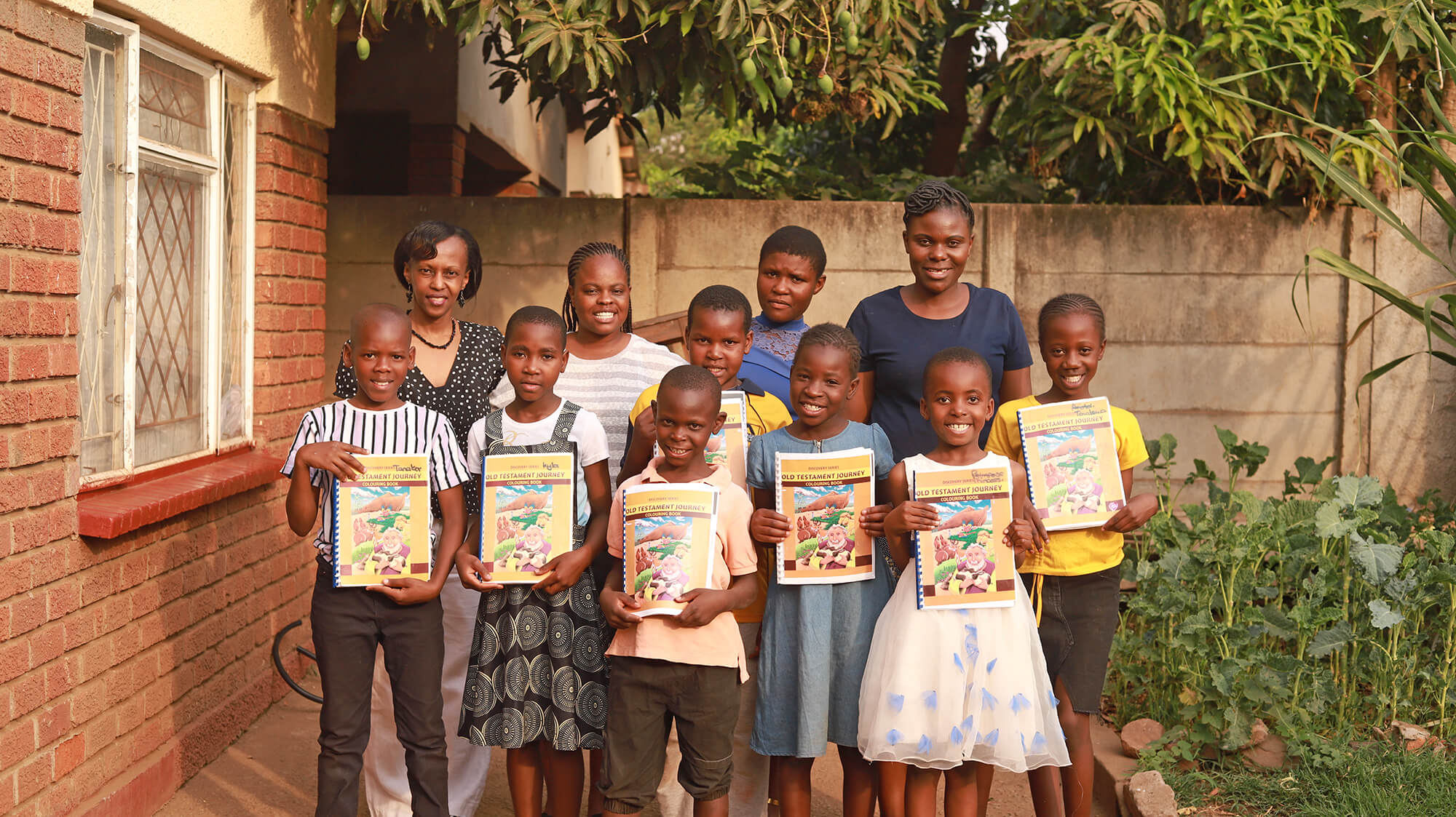 Group picture of kids