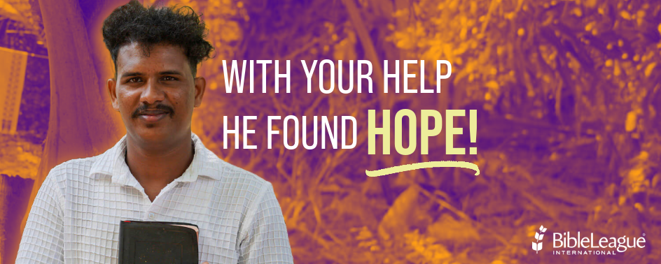 With your help He Found Hope