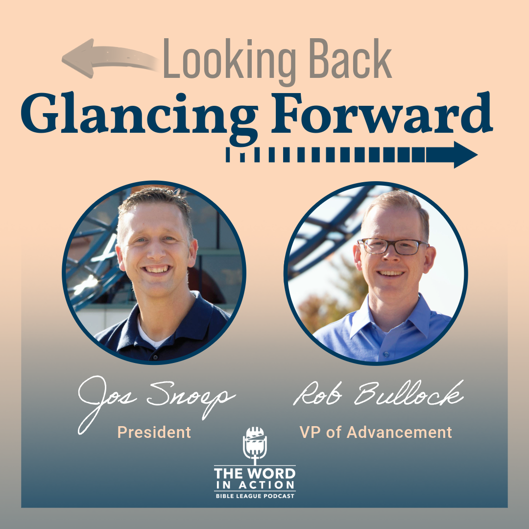 Jos and Rob on bible league podcast