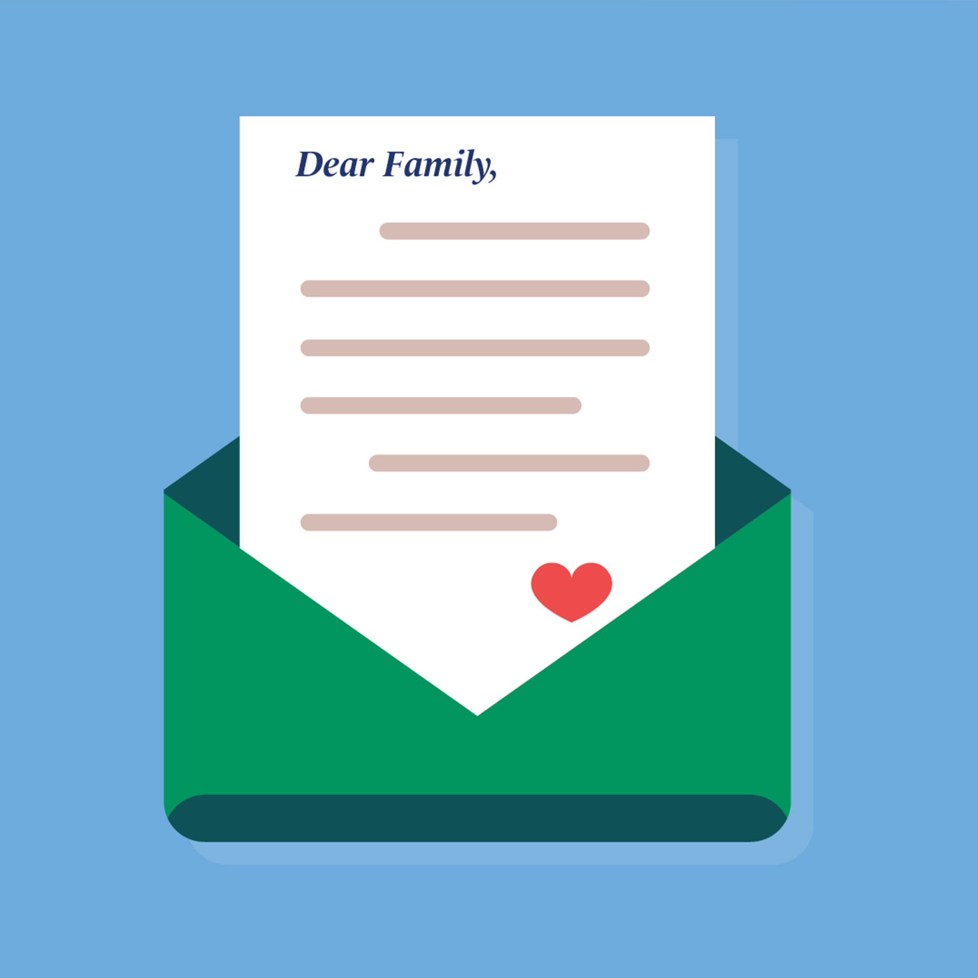 spirititual love letter graphic